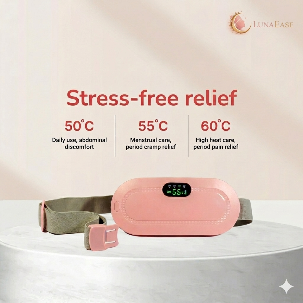 LunaEase Cramp Relief Massager