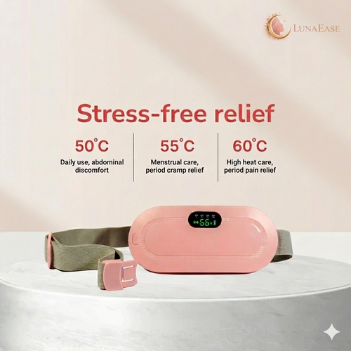 LunaEase Cramp Relief Massager