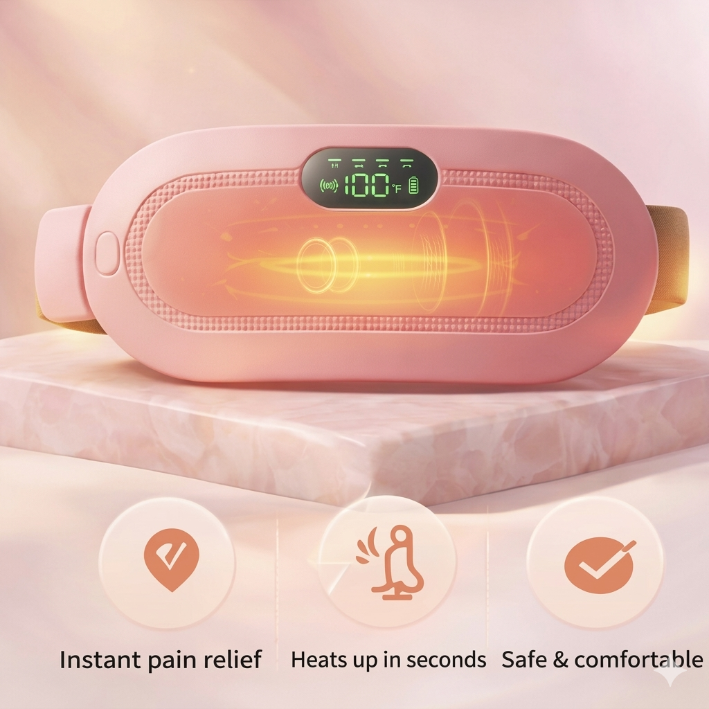 LunaEase Cramp Relief Massager